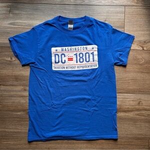 Graphic T-Shirt | Washington DC "Taxation Without Representation" (Small)